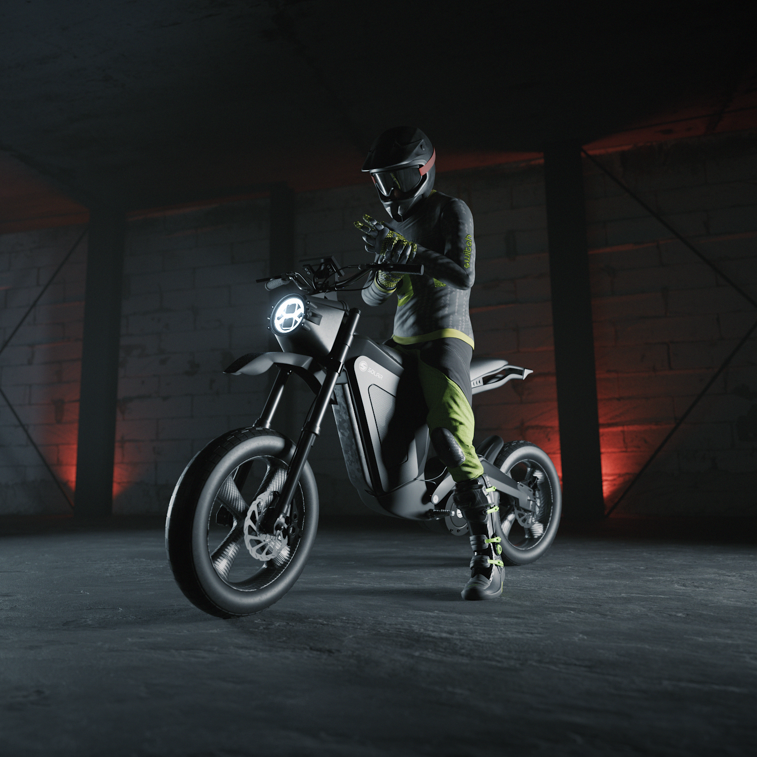 Solar E-Clipse Stealth Edition - Belt Drive