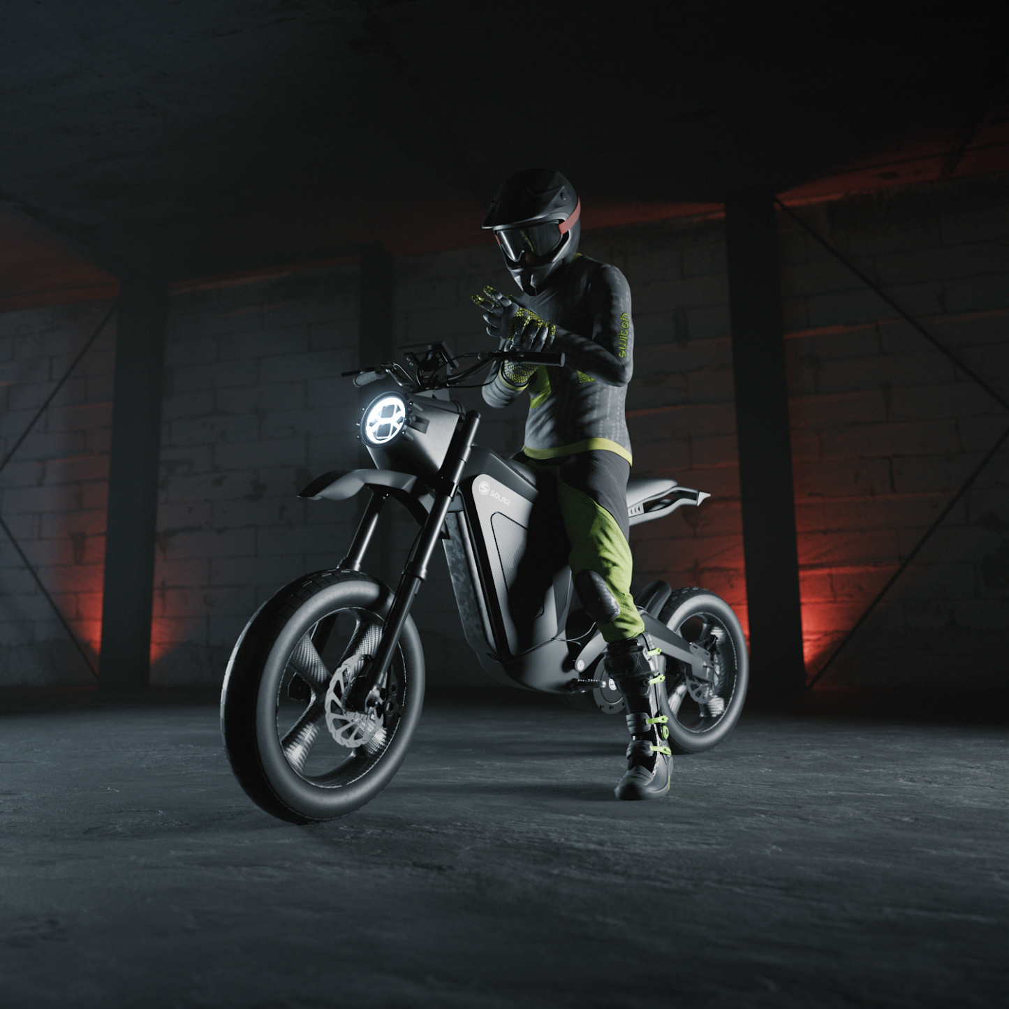 Solar E-Clipse Stealth Edition - Belt Drive