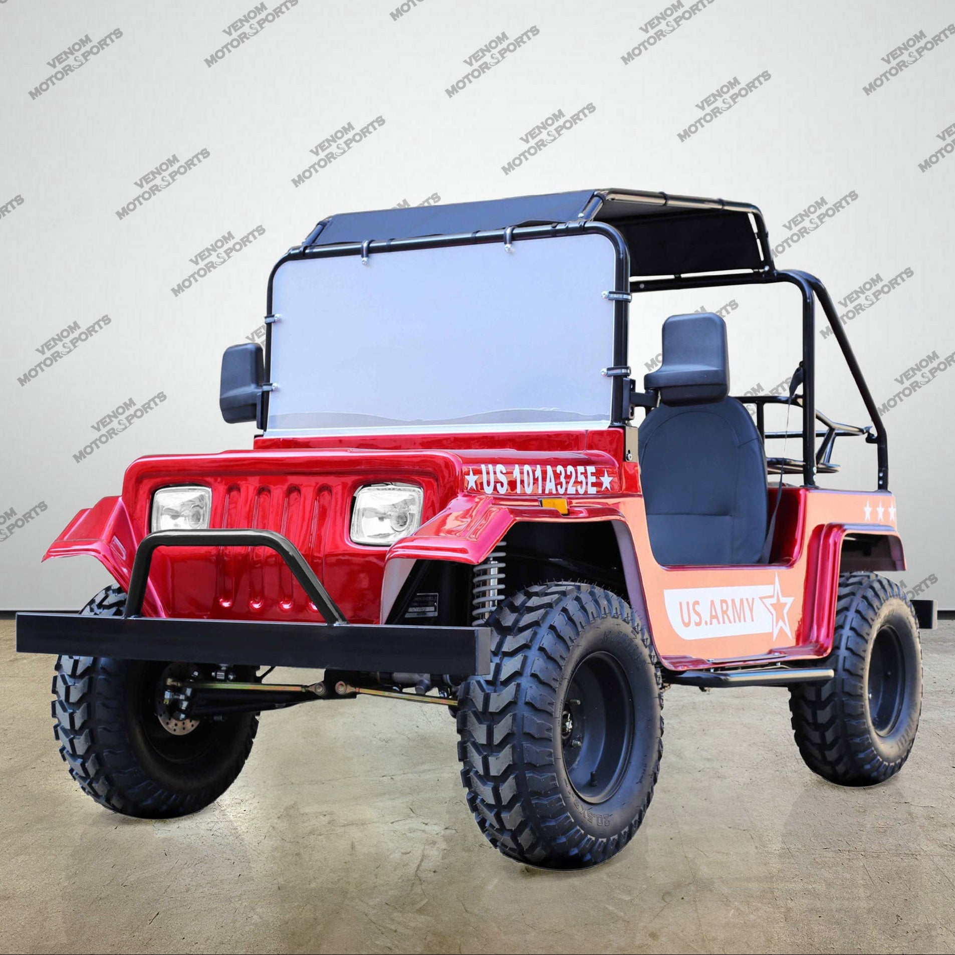  200cc Mini Jeep | Willys Edition | Full-Size | Automatic