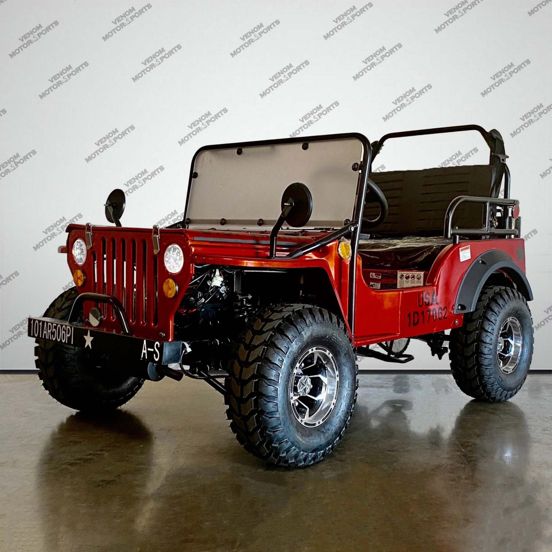  Mini Jeep | 125cc | 2 Seater | Willys Edition | 3 Speed
