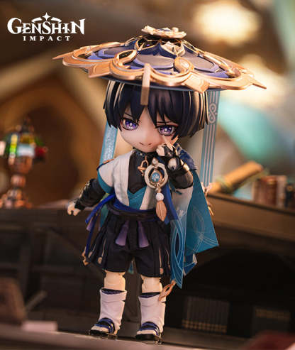 [Official Merch] Genshin Impact Wanderer Scaramouche Action Figure Doll