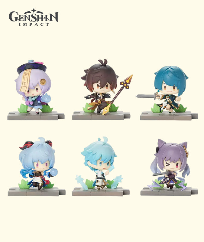 [Official Merchandise] Genshin Impact Liyue Character Battlefield Hero Blind Box Figurine