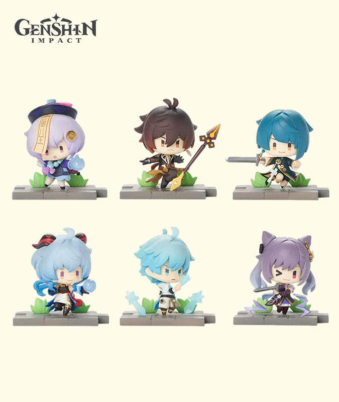 [Official Merchandise] Genshin Impact Liyue Character Battlefield Hero Blind Box Figurine
