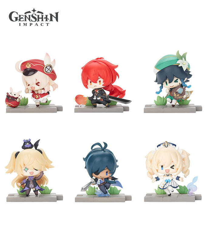 [Official Merchandise] Genshin Impact Mondstadt Character Battlefield Hero Blind Box Figurine