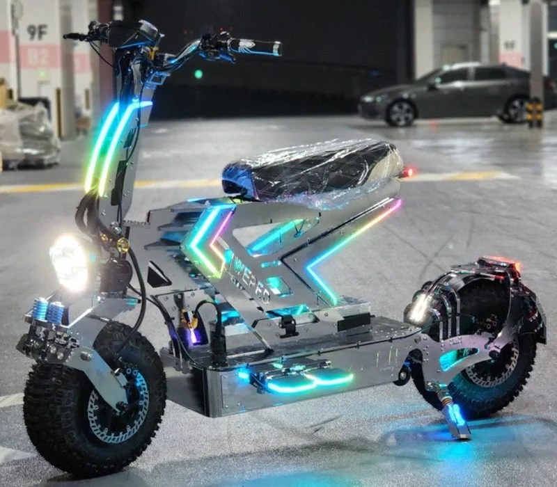 WEPED Dark Knight Cyber Fold Electric Scooter