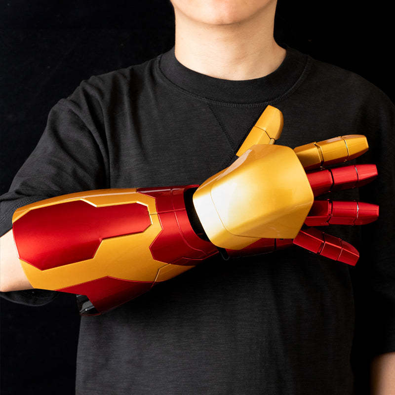 [NEW] Iron Man MK42 Armor Gauntlet – Wearable Left & Right Arm with Remote & Voice Control