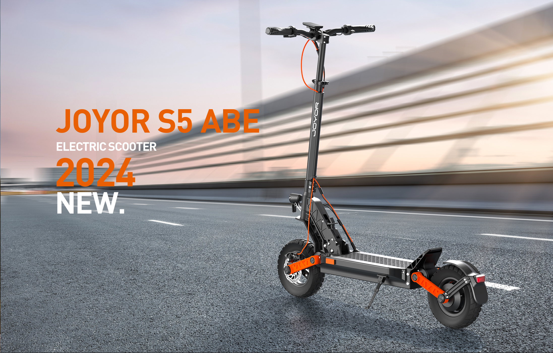 JOYOR S5 Electric Scooter Battery 624 WH (13Ah) 500W Motor 20Km/h Street Approved (ABE) 