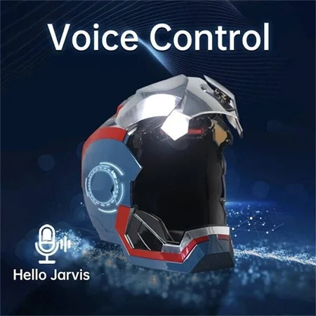 [NEW]Iron Man Patriot Helmet Electric Robot Mask