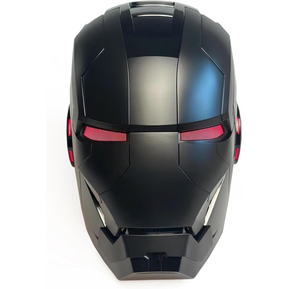 [NEW]Avengers War Machine Iron Man Helmet Mk5 Full Black touch/voice/remote control