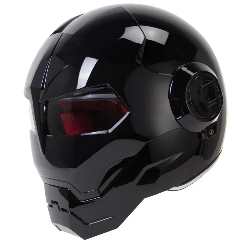 [NEW]Vintage Retro Iron Man Motorcycle Helmet – Full Face Cruiser, Cho