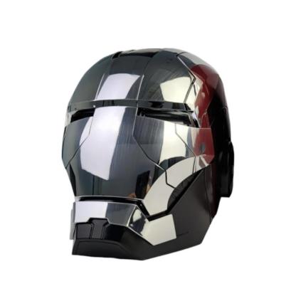 [NEW]War Machine Mask Iron Man Helmet Mk5 1:1 Wearable Silver Black Edition