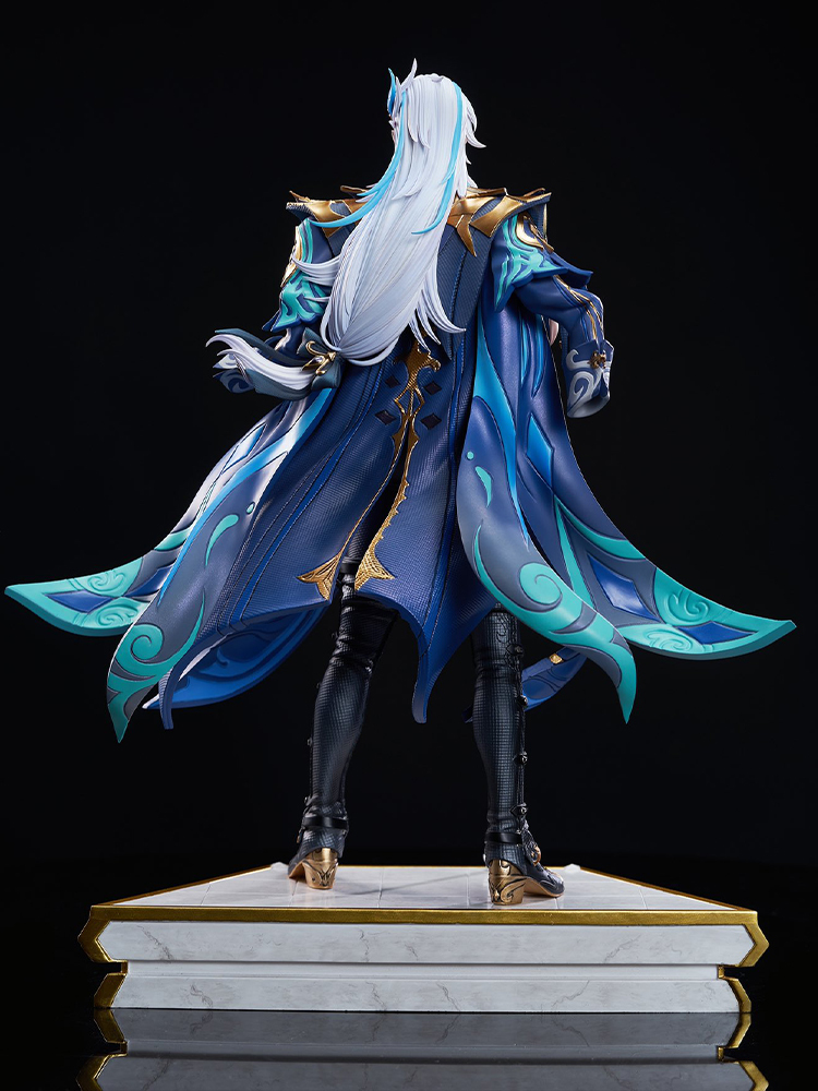 Genshin Toys - Wriothesley and Navilette Genshin Impact Figure Statues - ( Hande Made 50% Discount )