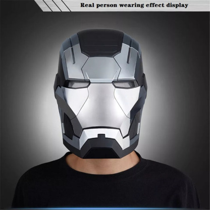 [NEW]Iron Man Mask War Machine Helmet with Jarvis Voice Control