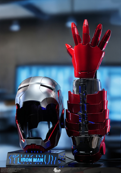 [NEW] Iron Man MK5 Rack Arm – 1:1 Wearable Gauntlet with Voice, Touch & Remote Control, English Version