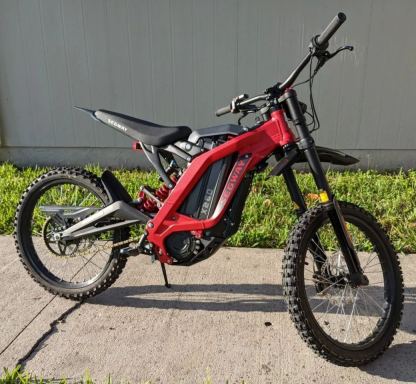 Off-road electric bike 3-hour fast charge 55MPH Equipped with 60000mAh capacity battery.(74.6 Mile Range)