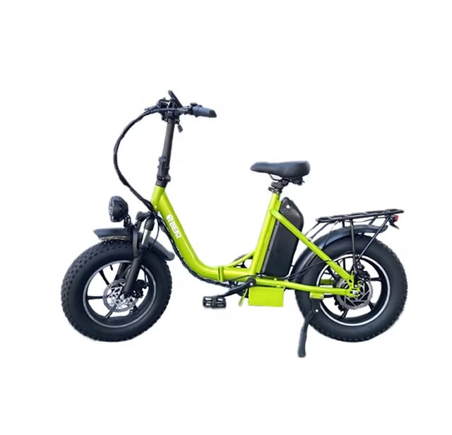 QBEAR CG3 STEP-THRU FOLDABLE YELLOW - EbikesPlug