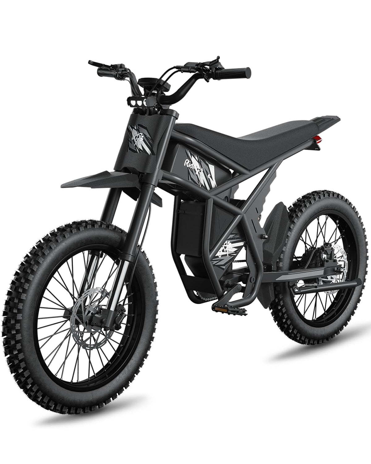 Electric Dirt Bike, 2400W(Peak) Electric Motorbike, Max 37 MPH & 85 Mile Long Range(Upgraded)