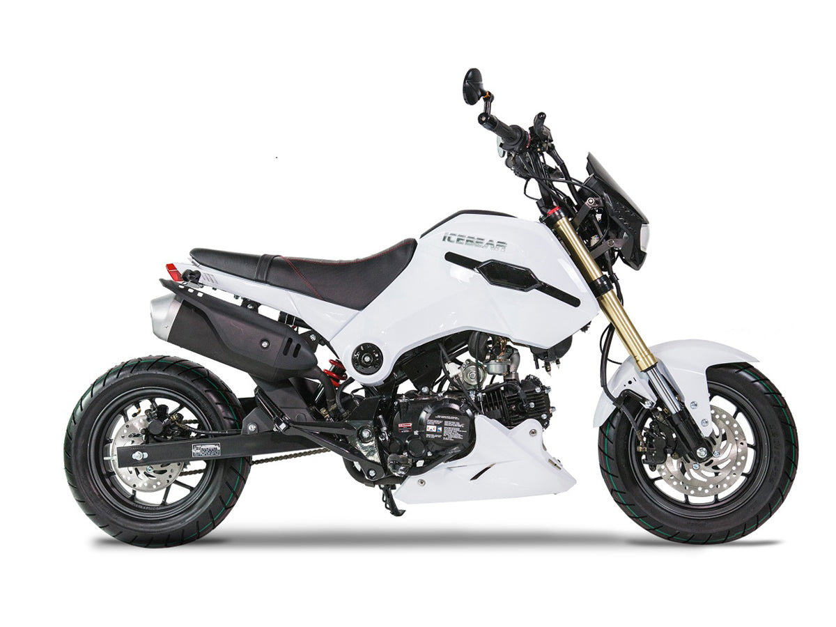 Ice Bear PMZ125-1, FuerzaDeluxe 4 Speed Manual Trans, 12 inch rims Dual Disk Brakes, Legal!