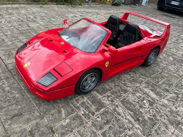 1:2 Mini Ferrari F40 Go-Kart