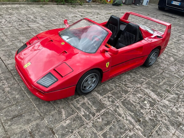 1:2 Mini Ferrari F40 Go-Kart