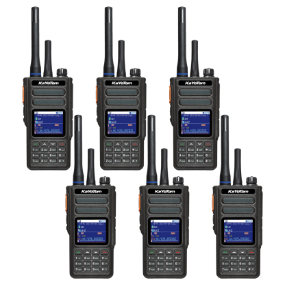 KaYoTom D16 Dual-Mode Global Walkie Talkie – PoC + UHF, IP68, GPS