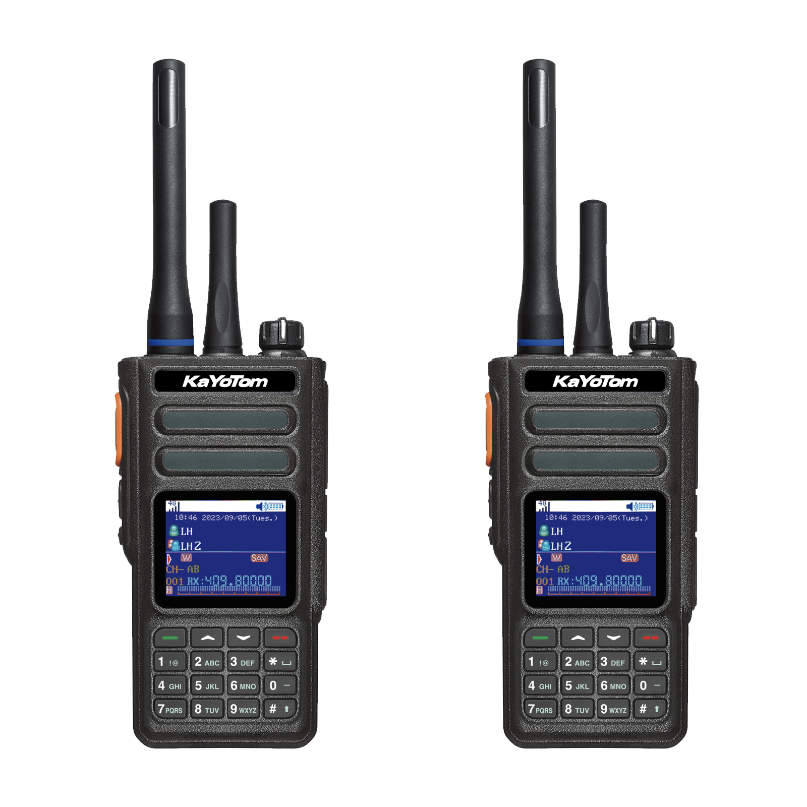 KaYoTom D16 Dual-Mode Global Walkie Talkie – PoC + UHF, IP68, GPS