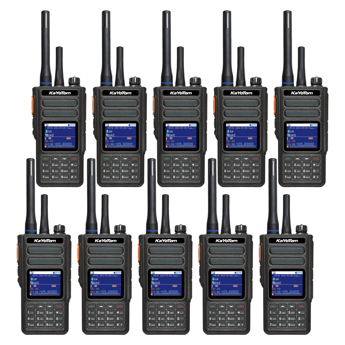 KaYoTom D16 Dual-Mode Global Walkie Talkie – PoC + UHF, IP68, GPS