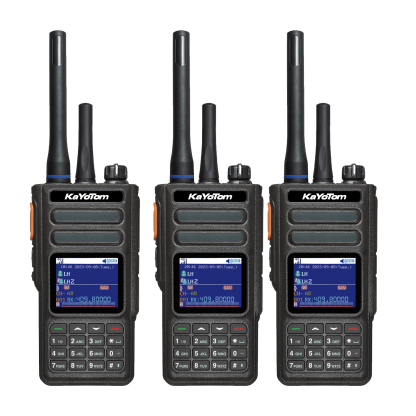 KaYoTom D16 Dual-Mode Global Walkie Talkie – PoC + UHF, IP68, GPS