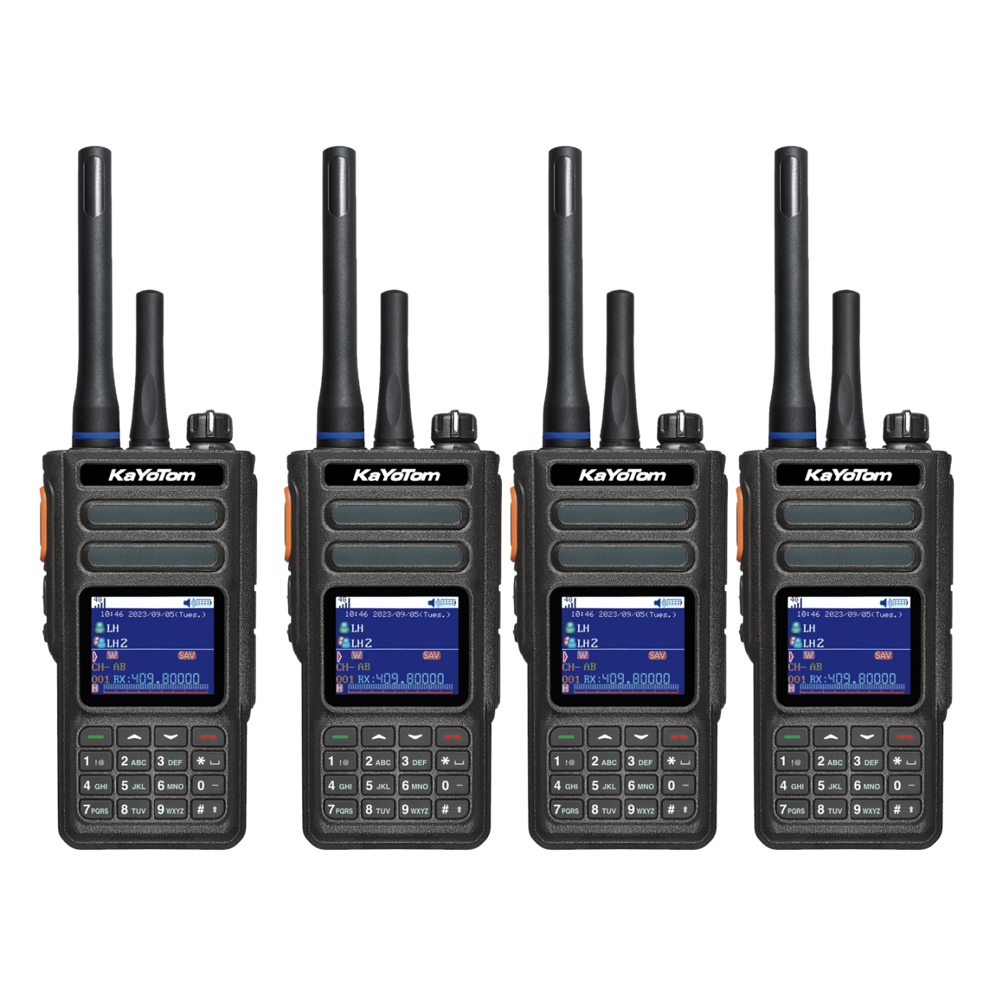 KaYoTom D16 Dual-Mode Global Walkie Talkie – PoC + UHF, IP68, GPS