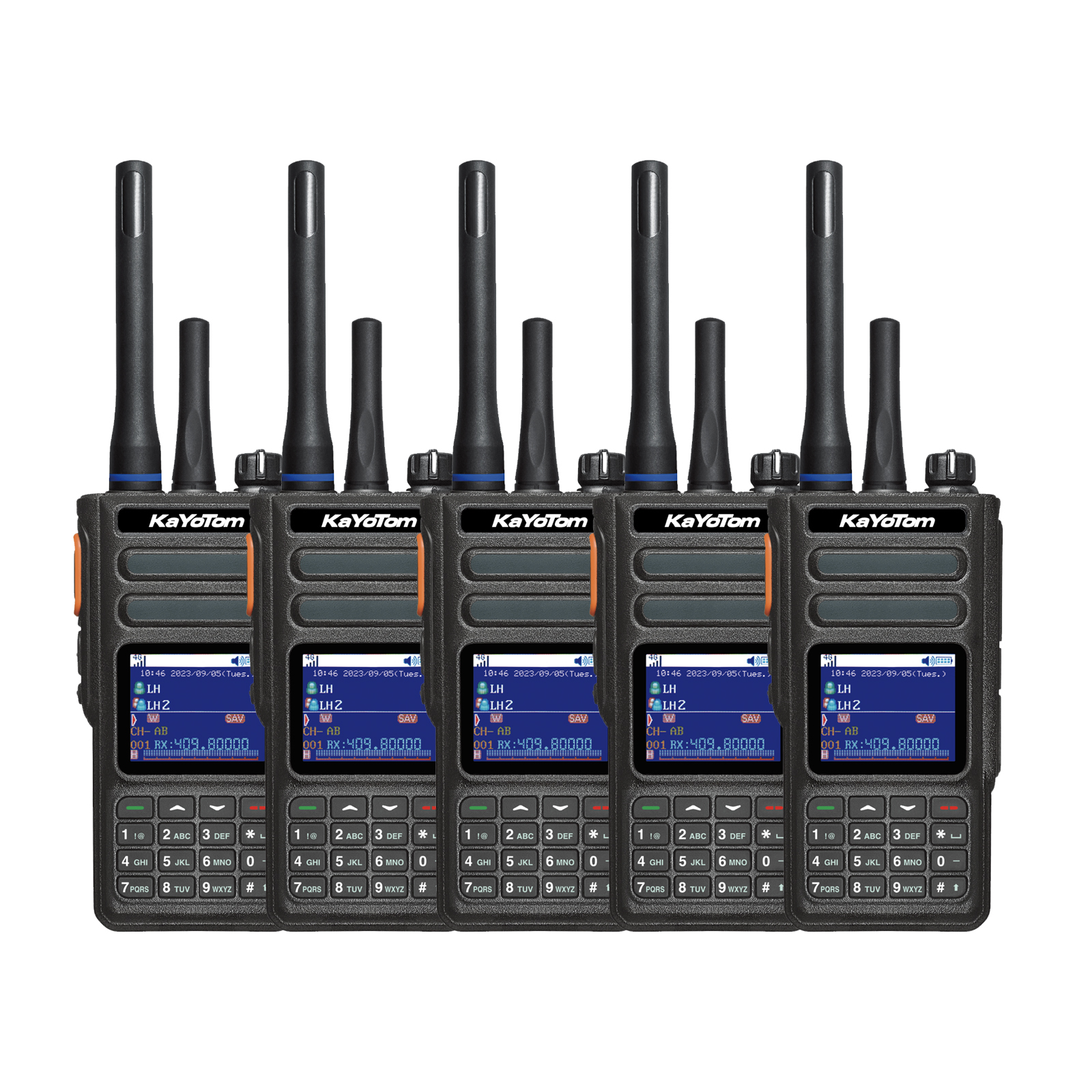 KaYoTom D16 Dual-Mode Global Walkie Talkie – PoC + UHF, IP68, GPS