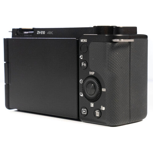 Sony ZVE10K Mirrorless Camera w/E PZ 16-50mm f/3.5-5.6 OSS II Lens