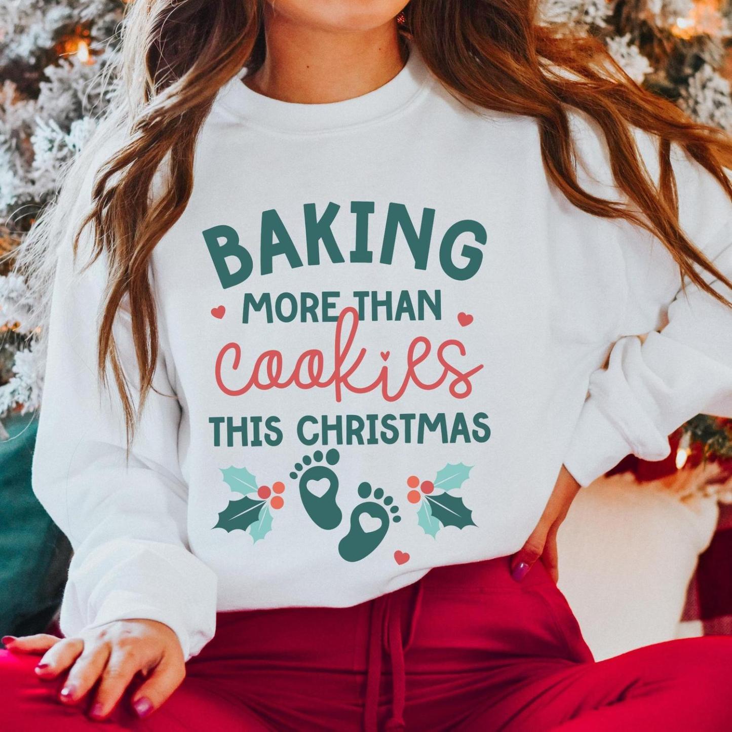 Mom To Be Christams Sweatshirt