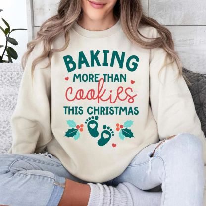 Mom To Be Christams Sweatshirt