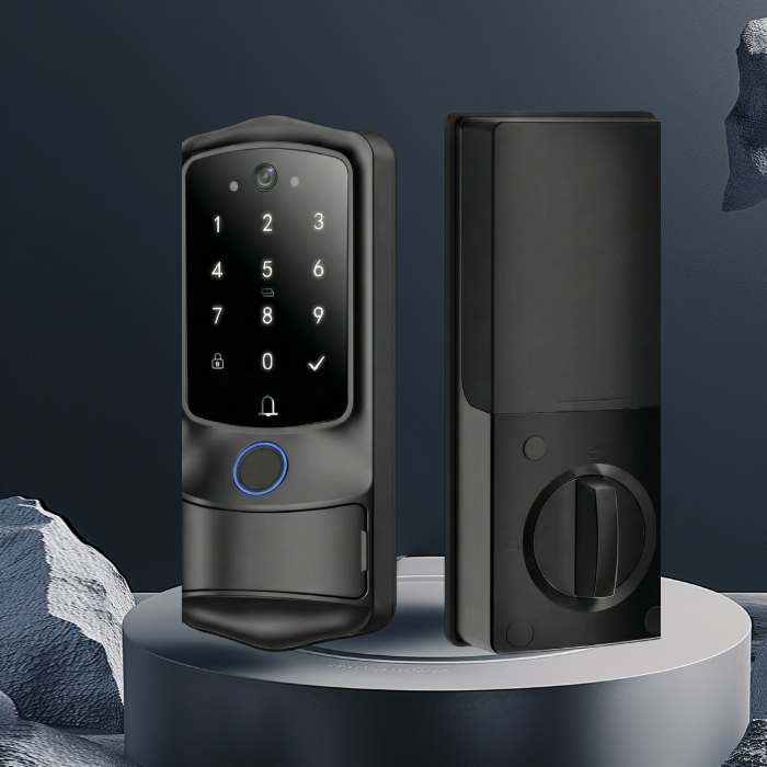 VanviotZT- H1 Pro Smart Lock for Airbnb & Vacation Rentals - AI People Counting, Visual Doorbell Camera, PMS & OTA Integration, Keyless Entry Deadbolt for Hosts