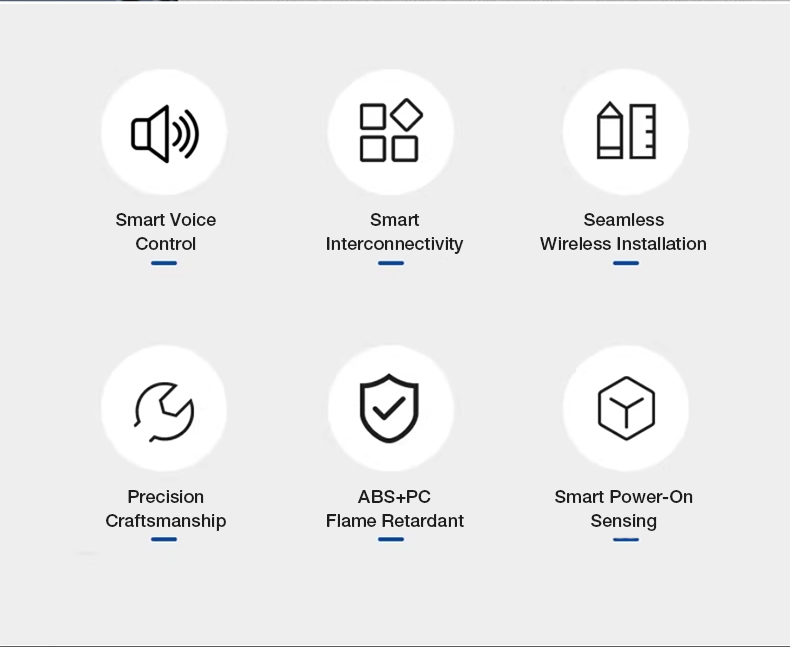 Premium Keyless Touch Power Switch 86 Type （60A） - High Power Smart Energy Saver for Airbnb, Auto Power Cut with Voice Reminder