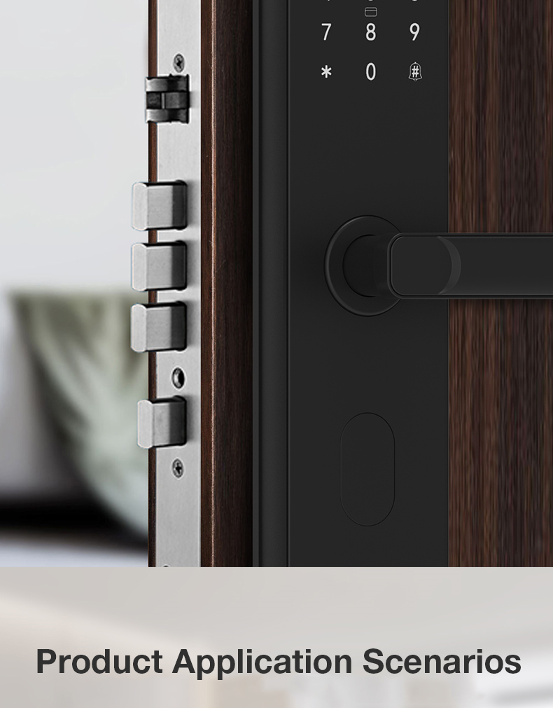 Vanviot ZT-S1 Pro AI Visual Capture Smart Lock for Airbnb - People Counting, Real-Time Alerts, PMS/OTA Sync, No Gateway