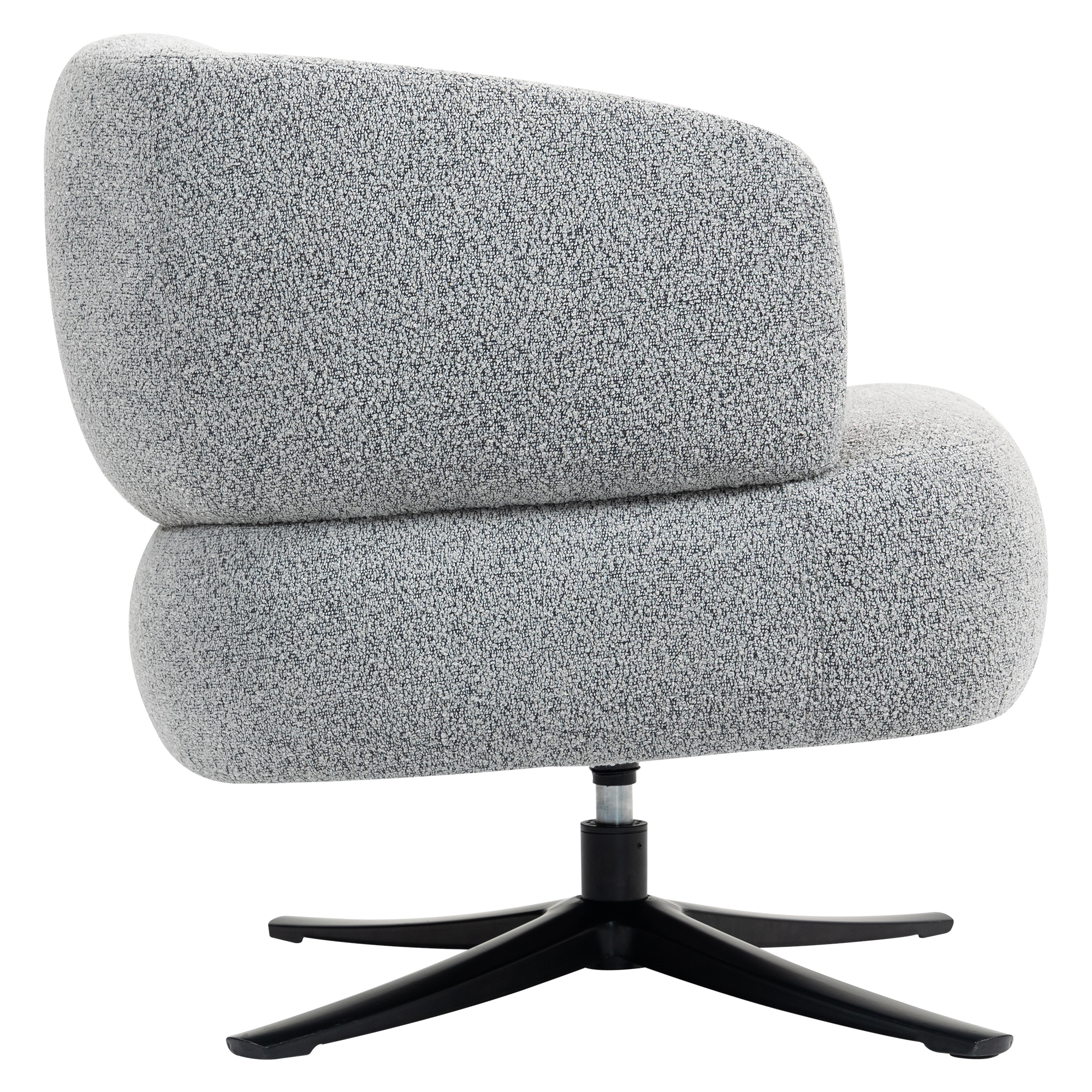 Cuddle-style leisure swivel sofa chair, suitable for balconies, studies and living rooms