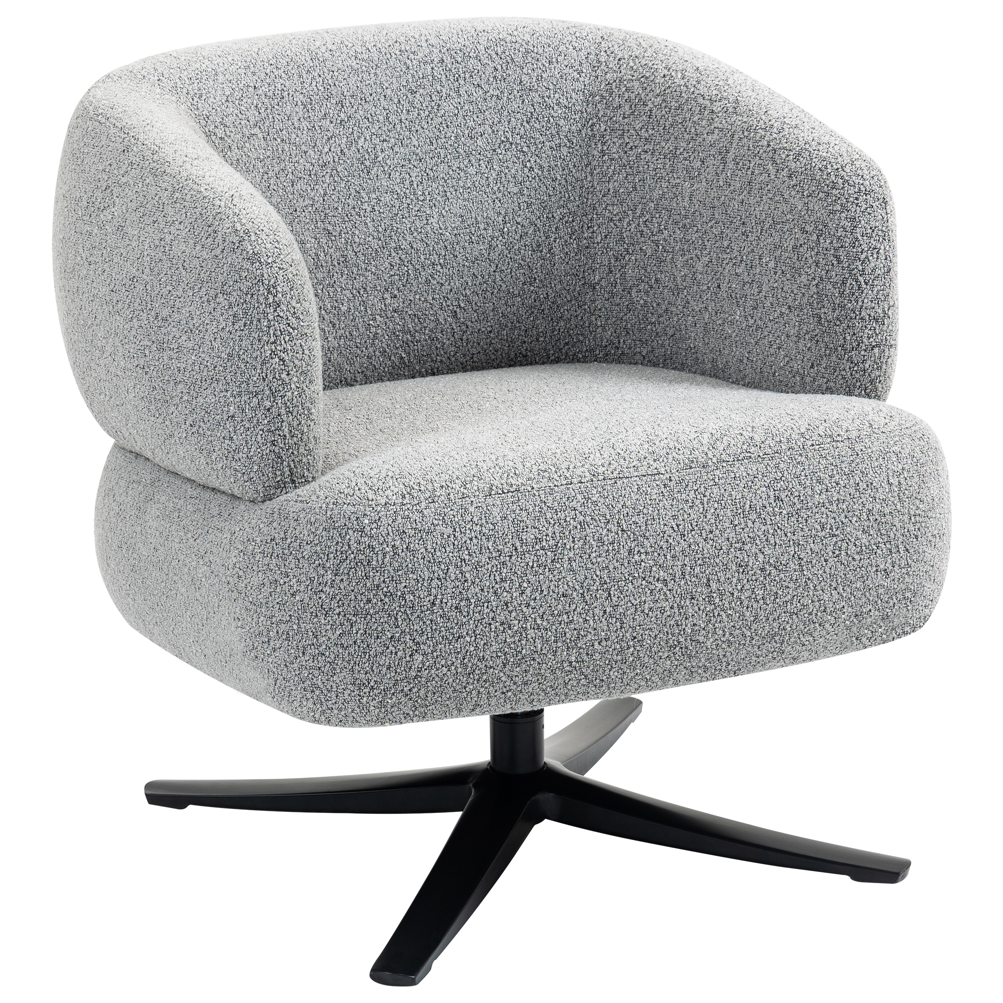 Cuddle-style leisure swivel sofa chair, suitable for balconies, studies and living rooms