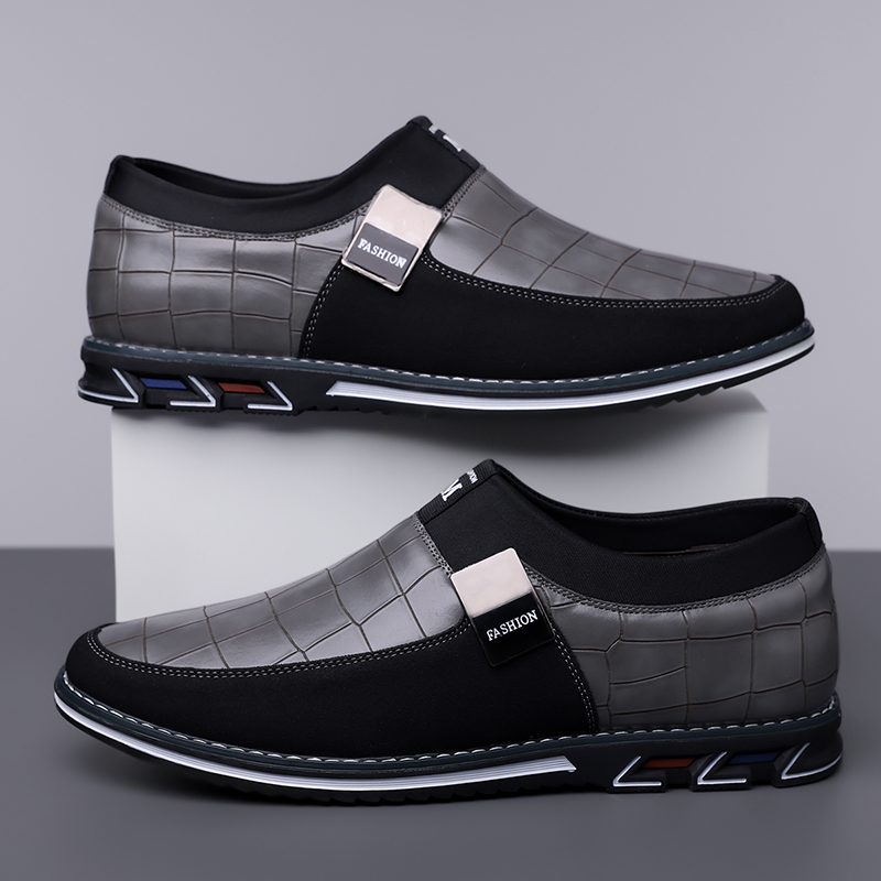 Men's Fashion Calfskin Leather Shoes