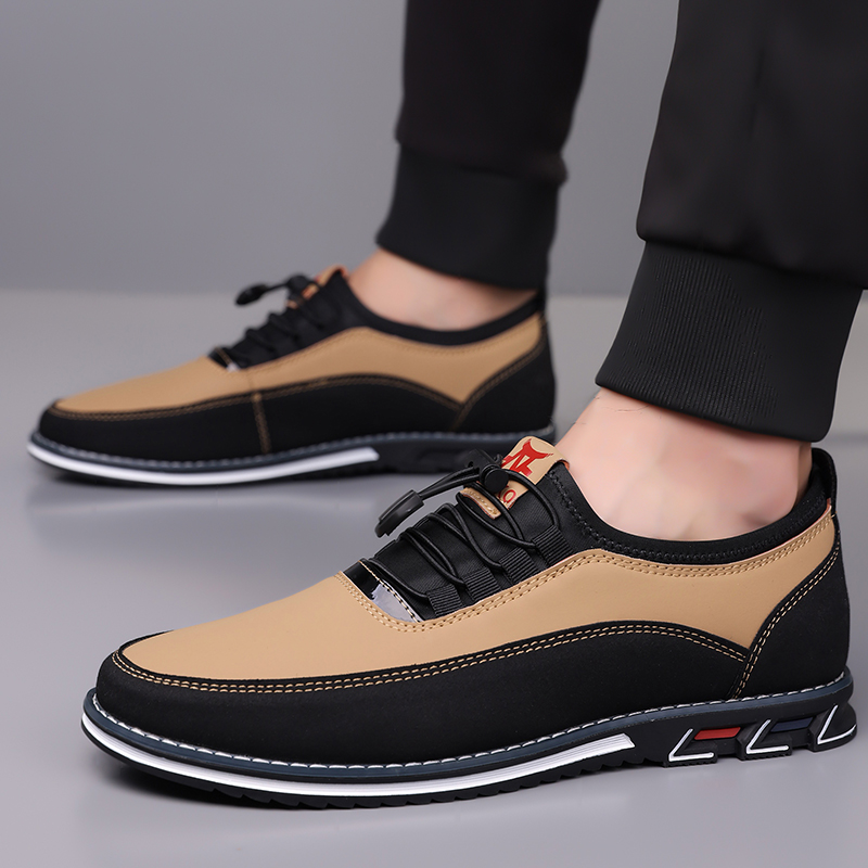 Men's Fashion Calfskin Leather Shoes