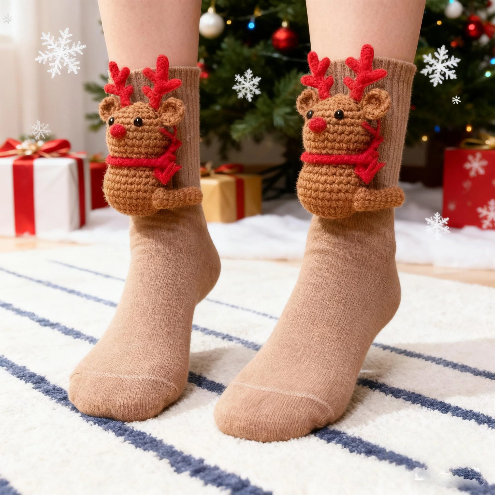 🔥Cozy Snowman – Ultra-Soft Comfort Snuggly Socks🧦