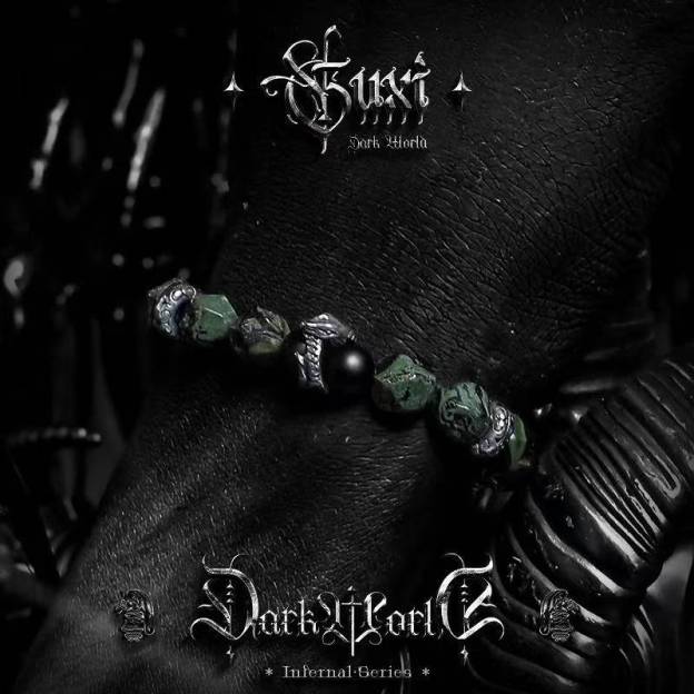 Armor Against Darkness: Zebra Stone and Black Onyx Men's Bracelet