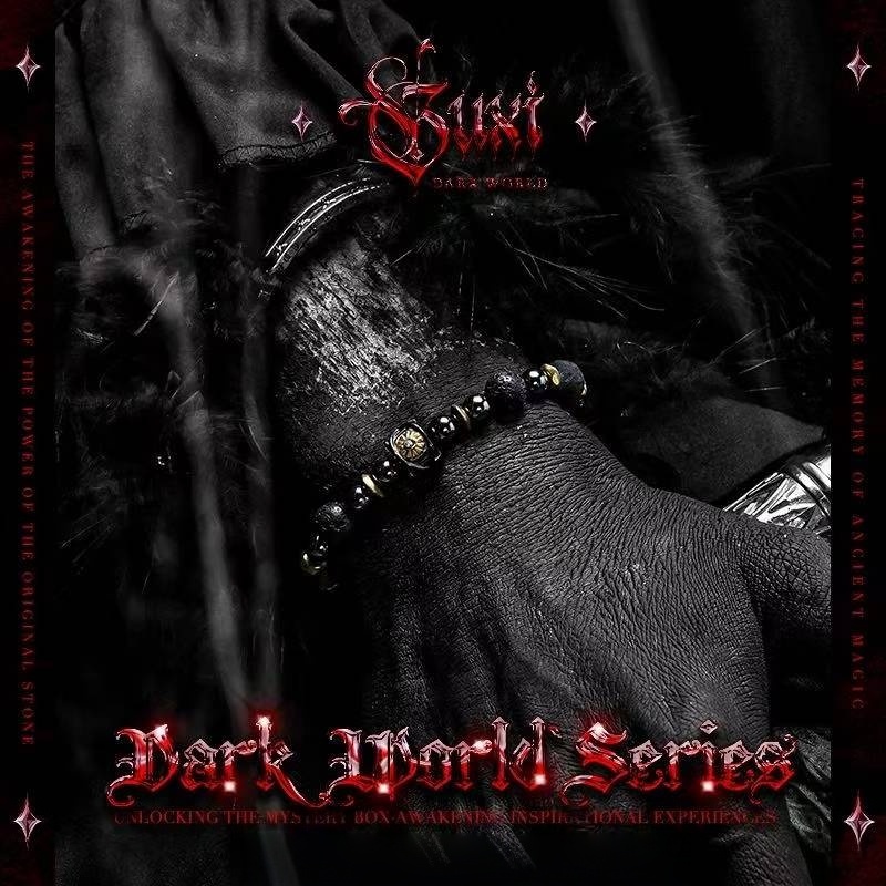 The Prosperity Monolith: Bracelet of Gold Sheen Obsidian & Meteorite for Wealth & Prestige