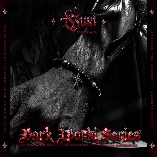 Victory's Anarchy: Punk Black Obsidian & Onyx Bracelet for Hope