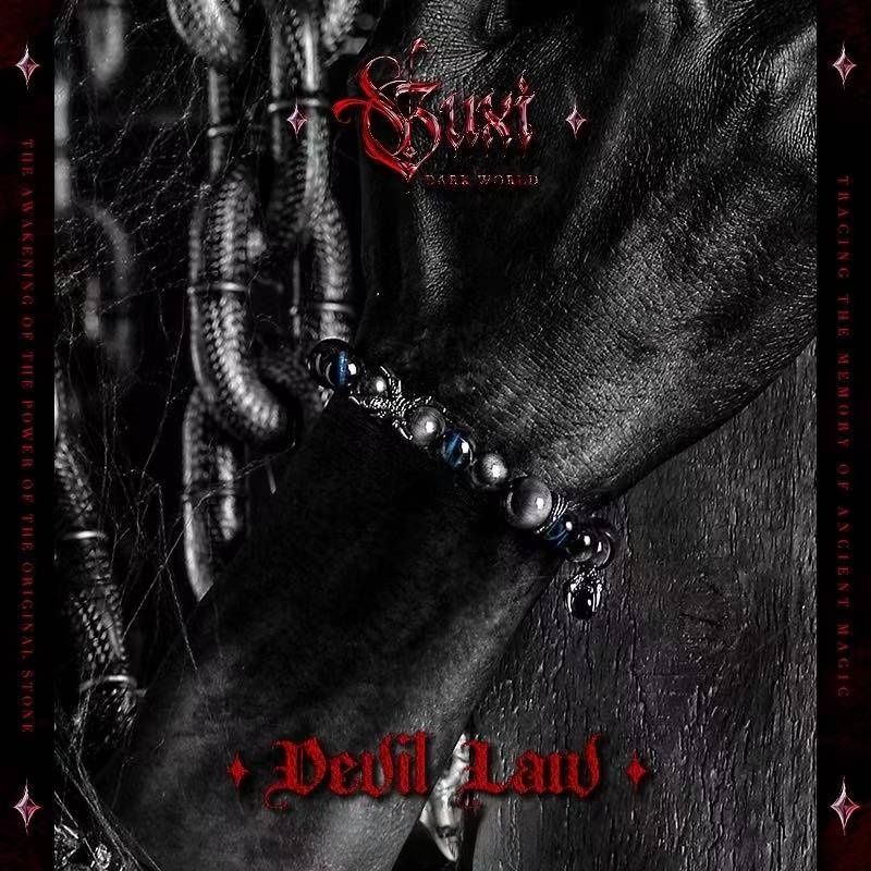 The Underdog's Ascent: Eagle Eye & Black Obsidian Bracelet for Hope