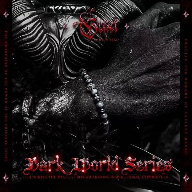 The Nocturnal Eye: Dark Falcon's Eye & Spinel Bracelet for Unwavering Insight