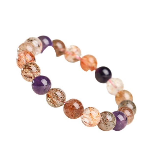 [Copy]Old Mine White Quartz Bracelet: Energy Cleansing for Clarity & Good Fortune