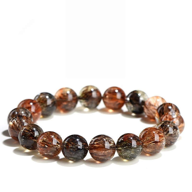 7A "Black Gold" Super Seven Bracelet - The Ultimate Stone of Harmonized Power