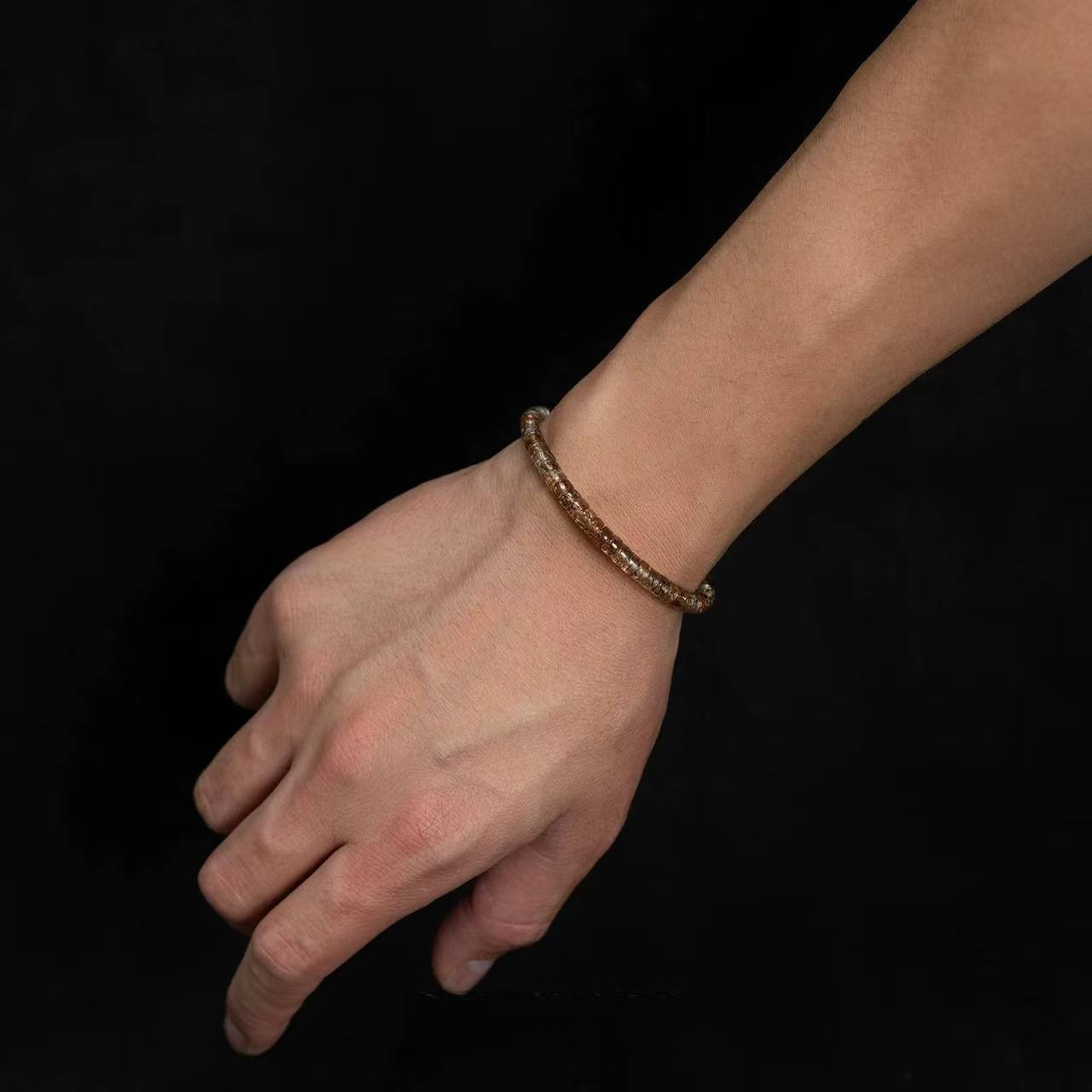 Natural Super Seven Bracelet | Collector's Grade 5mm Chip Bracelet | for Power & Spiritual Harmony