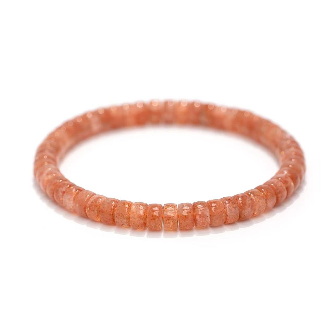 Confidence & Energy: Gold Sunstone Bracelet for Abundance, Joy & Personal Power